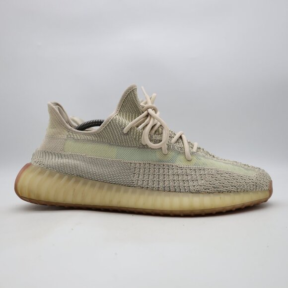 Adidas Yeezy Boost 350 V2 Men's Size 12 Citrin Non-Reflective Sneakers FW3042 - Picture 1 of 9